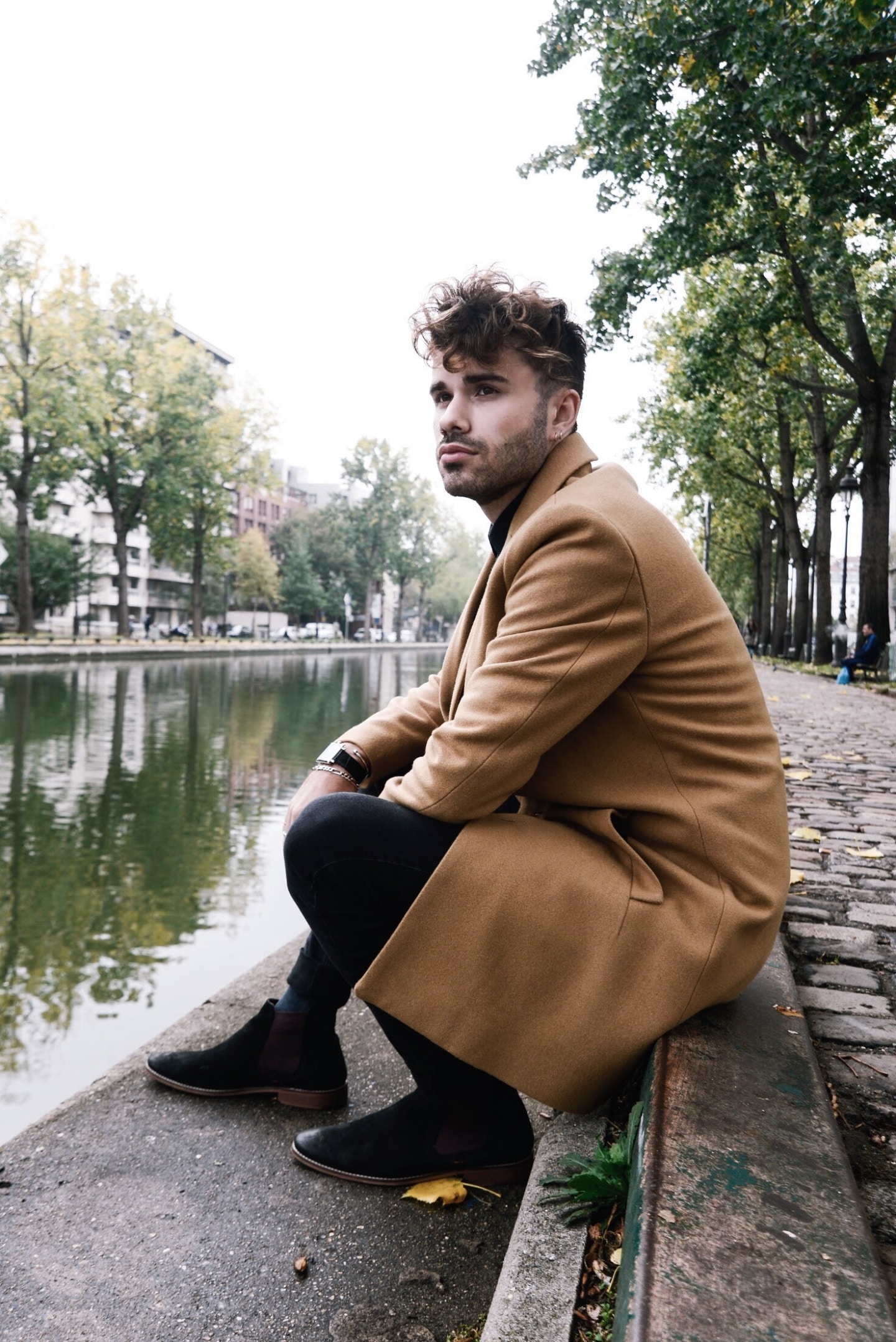 Le manteau camel par Brice | Enzo in Style