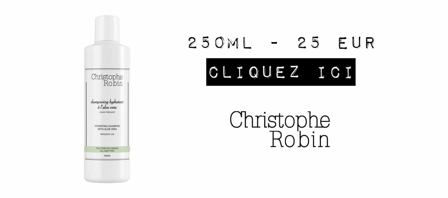 christophe ropbin shampooing aloe vera
