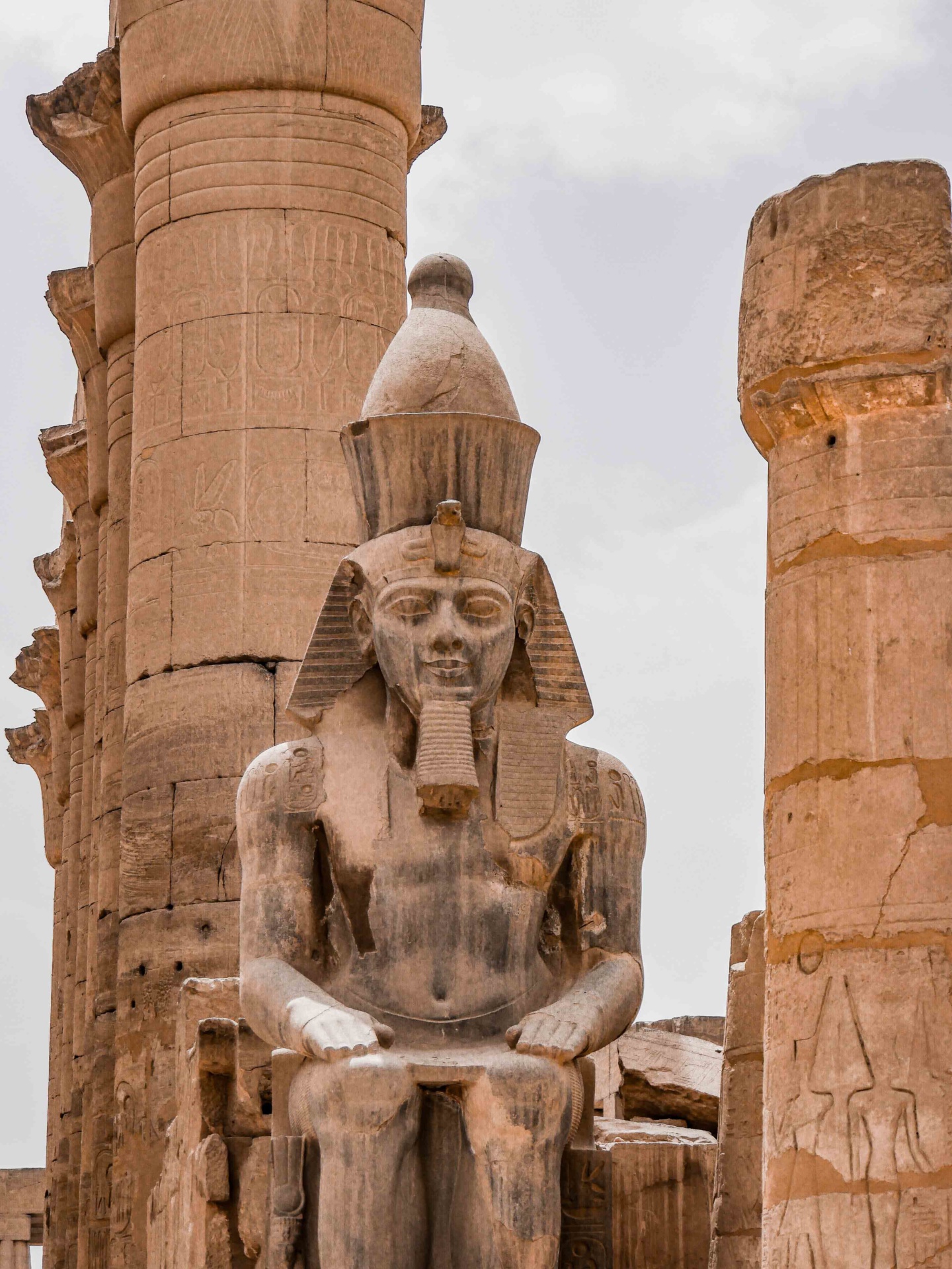 Temple de louxor egypte
